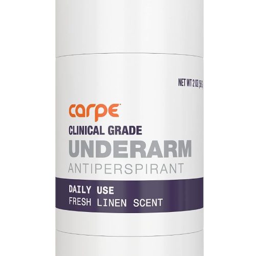 Carpe Clinical Strength Antiperspirant & Deodorant Stick.
