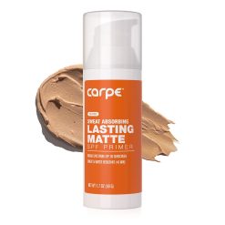 Carpe Matte Face Primer with SPF 30. Mineral Sunscreen for Oily Skin | Mattifying Face Primer & Tinted Zinc Mineral Sunscreen SPF 30. for Oily Skin. Sweat & Water Resistant