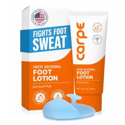 Carpe Sweat Absorbing Foot Lotion WITH APPLICATOR.